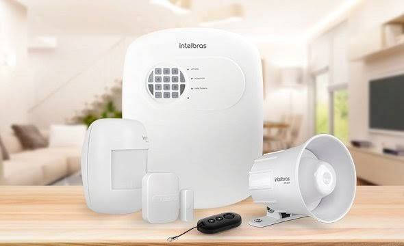 Kit Alarme Anm24 Net Acesso Celular