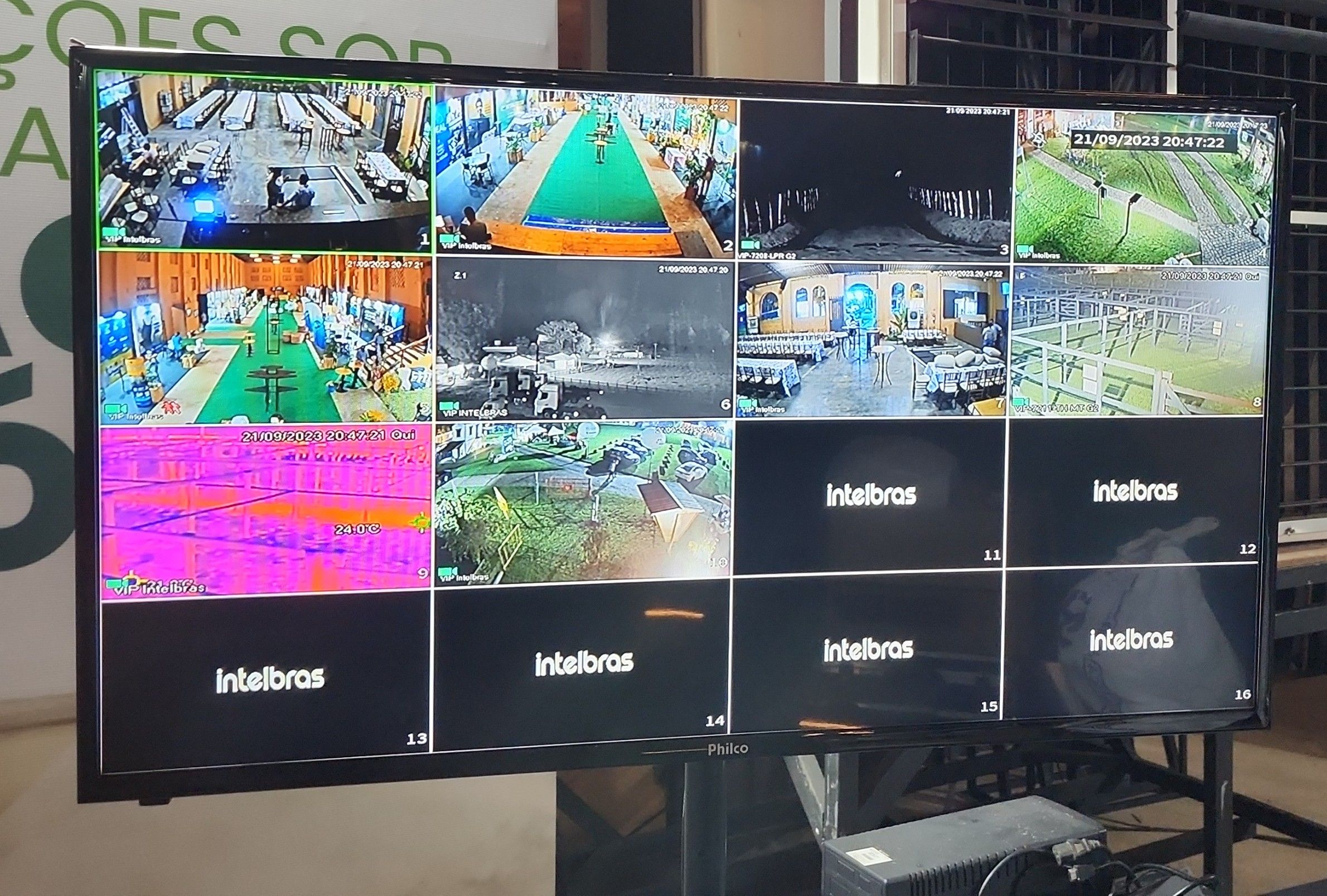 Sistema CFTV IP IBC