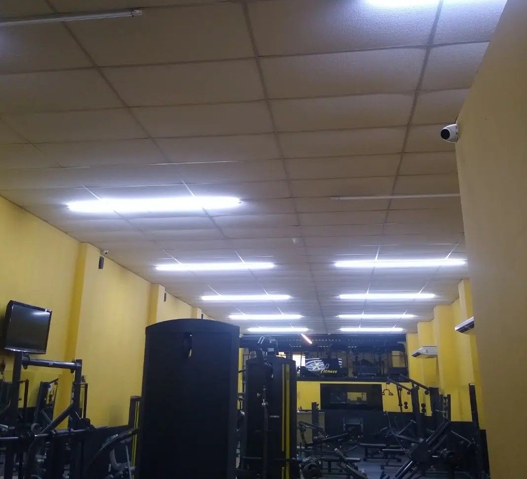 Sistema de CFTV em academia de Ginástica com 16ch